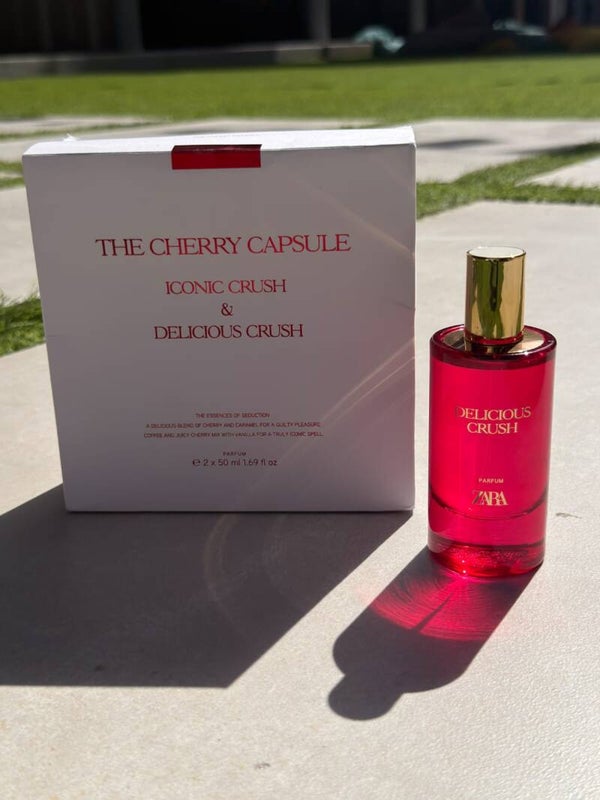The Cherry Capsule Iconic Crush & Delicious Crush Parfum