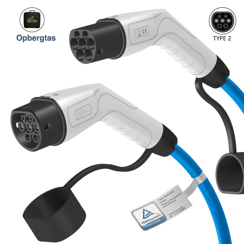 Type 2 Mennekes EV-laadkabel 3 Fase