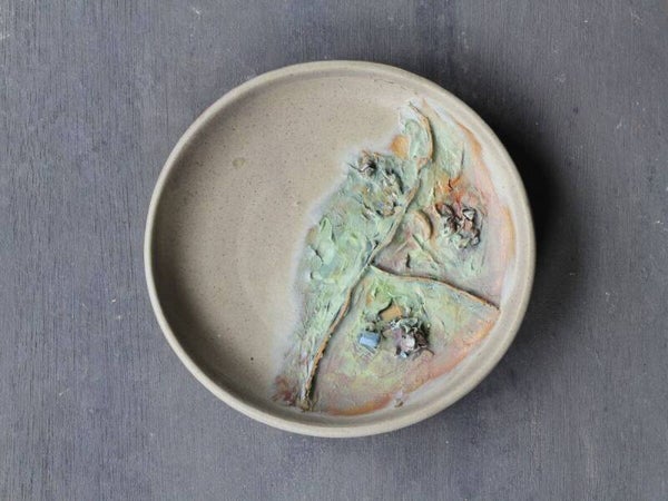 Connemara Landscape Trinket Dish — Hand-Carved Stoneware, One of a Kind