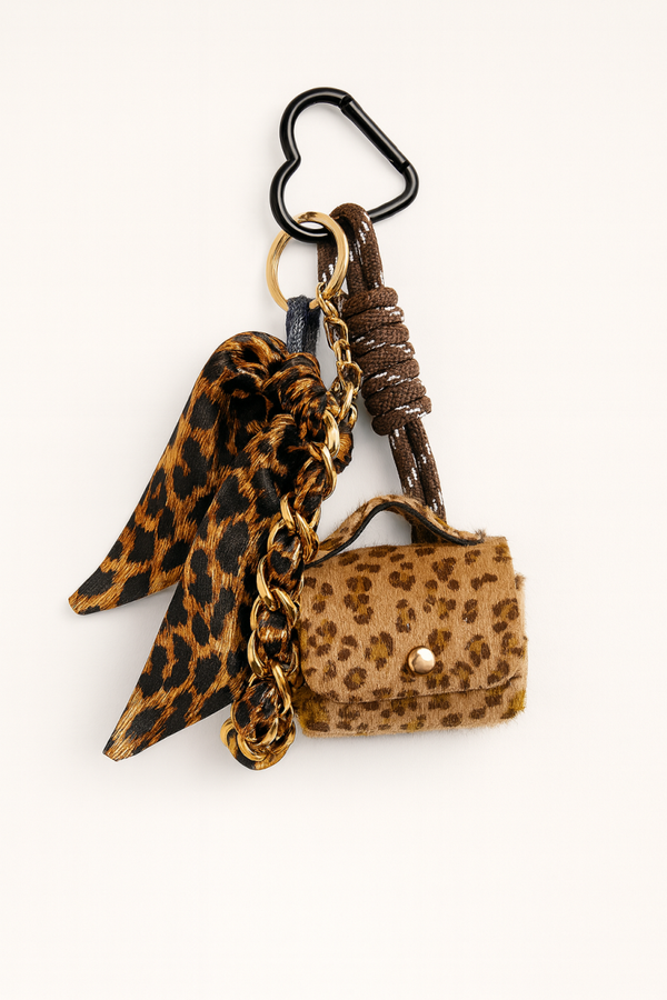 CHARM BORSETTA LEOPARDATA