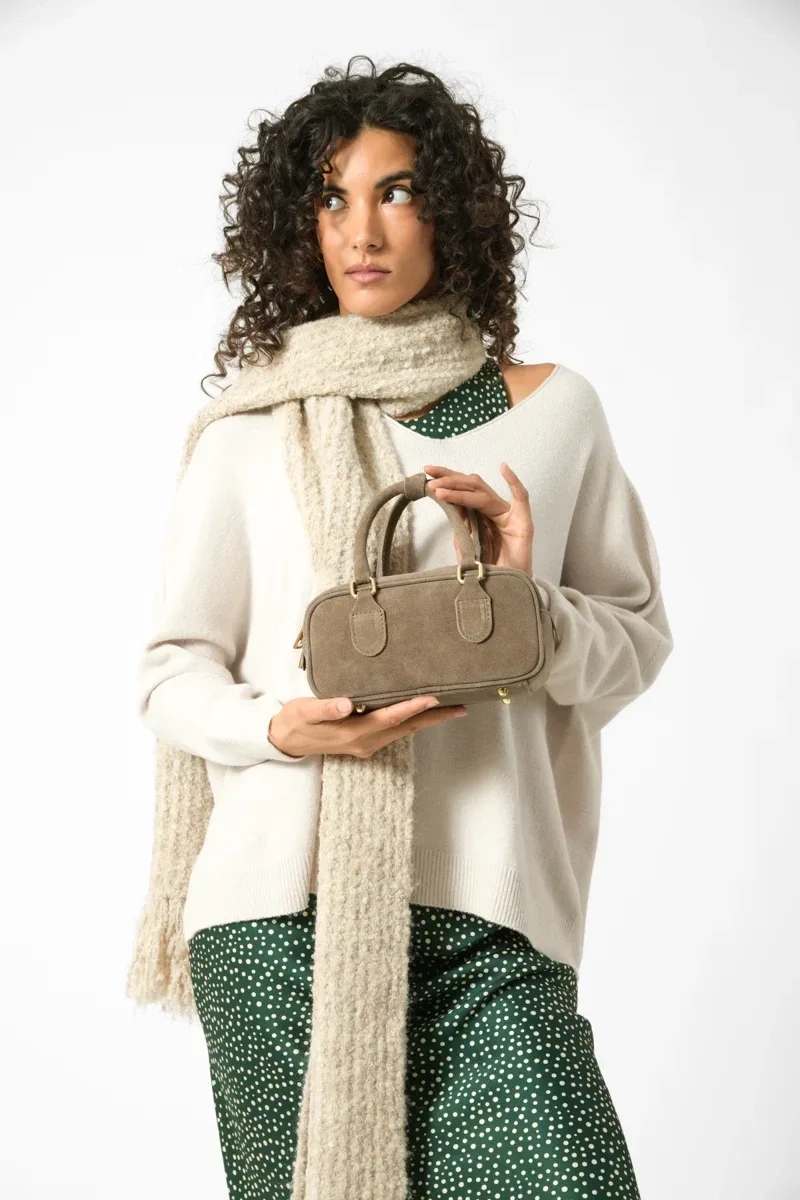 BORSA BAGUETTE VERA PELLE