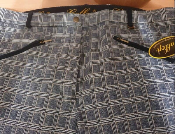 Gallop Checked Jodphurs