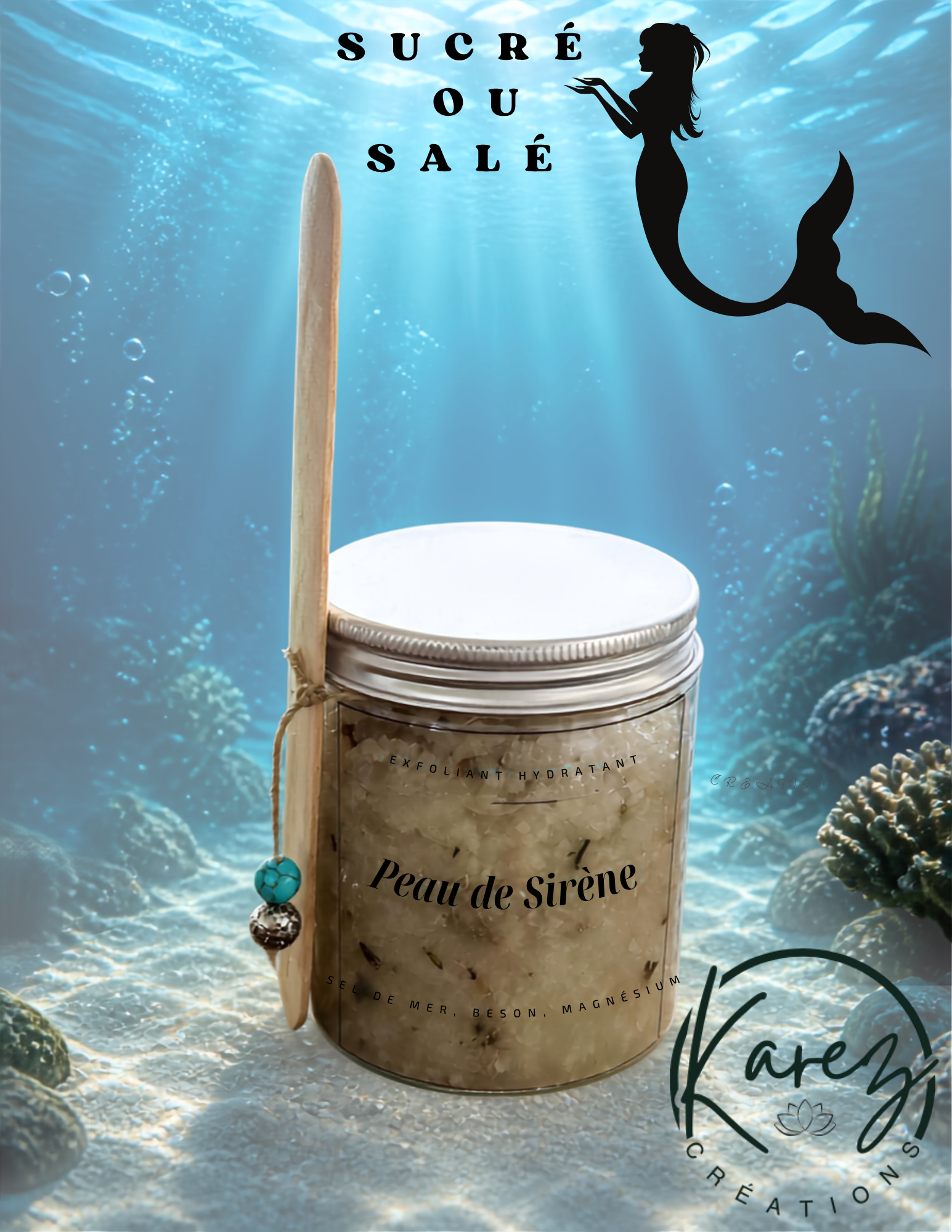 Peau de sirène sucré ou salé