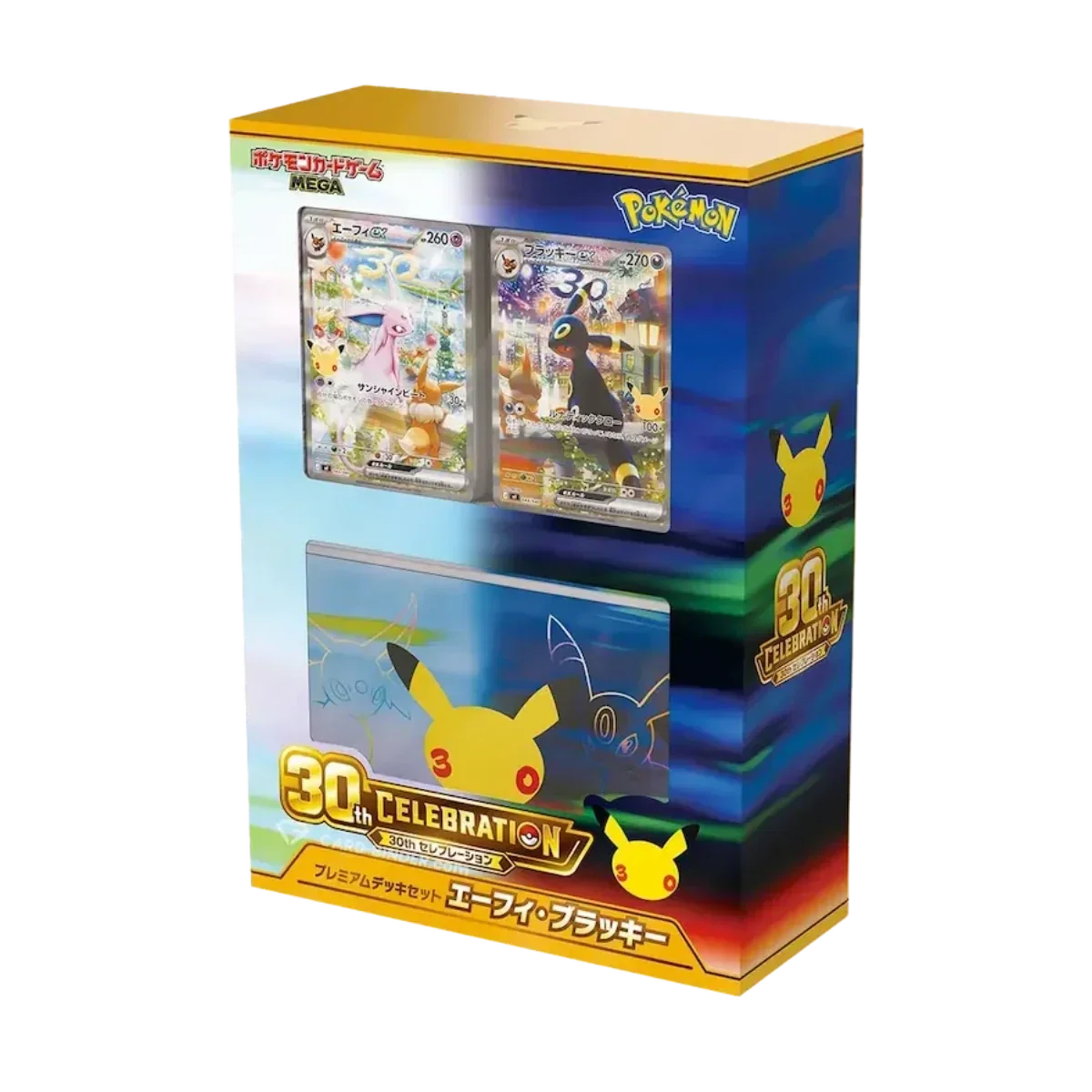 Premium Deck Set Espeon & Umbreon – 30th Celebration – Pokémon TCG (Japonés)
