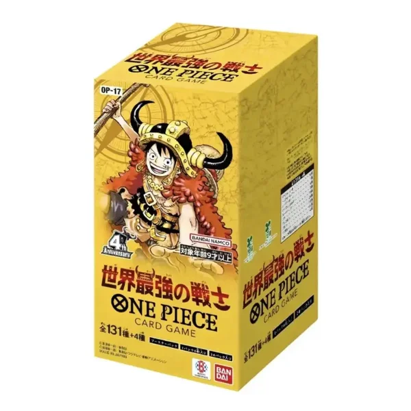 Booster Box OP-17 World's Strongest Warrior – One Piece Card Game (Japonés)