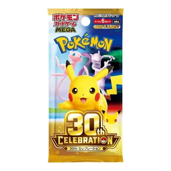 Pokémon TCG 30th Celebration M6a – Sobre Japonés