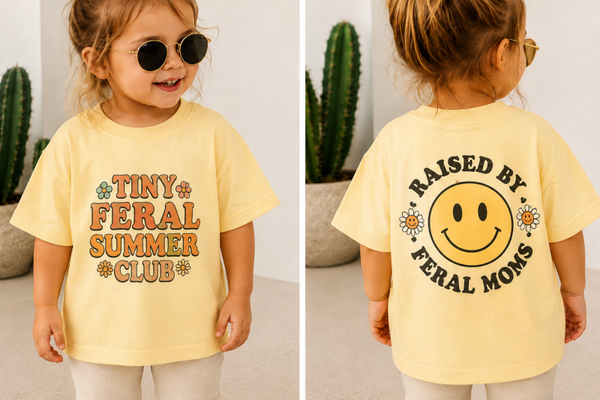 Tiny Feral Summer Club Tee