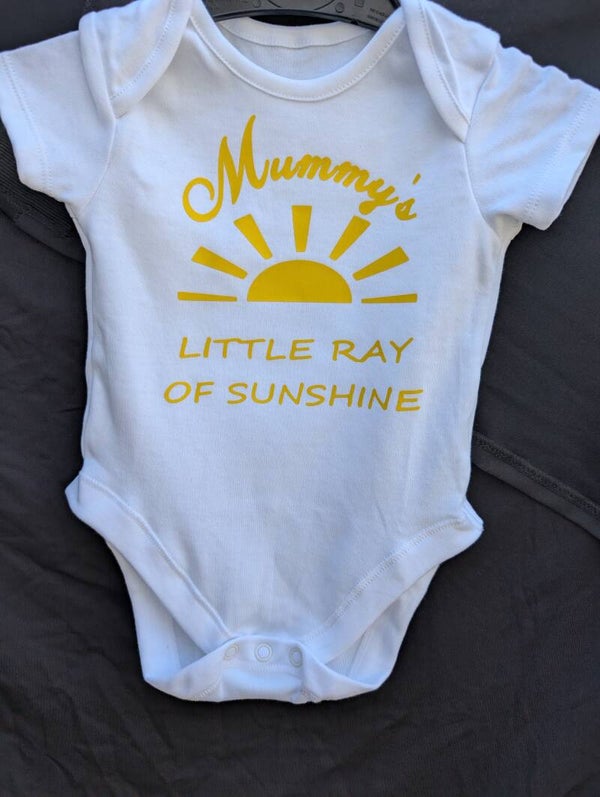 Baby Little Ray of Sunshine Vest