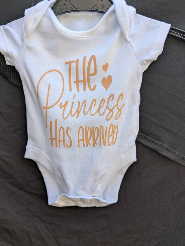 Baby Princess has arrived Vest