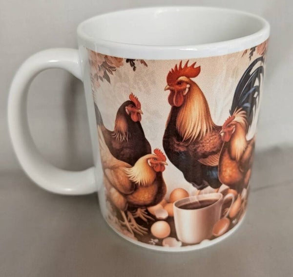 Chicken mug designs