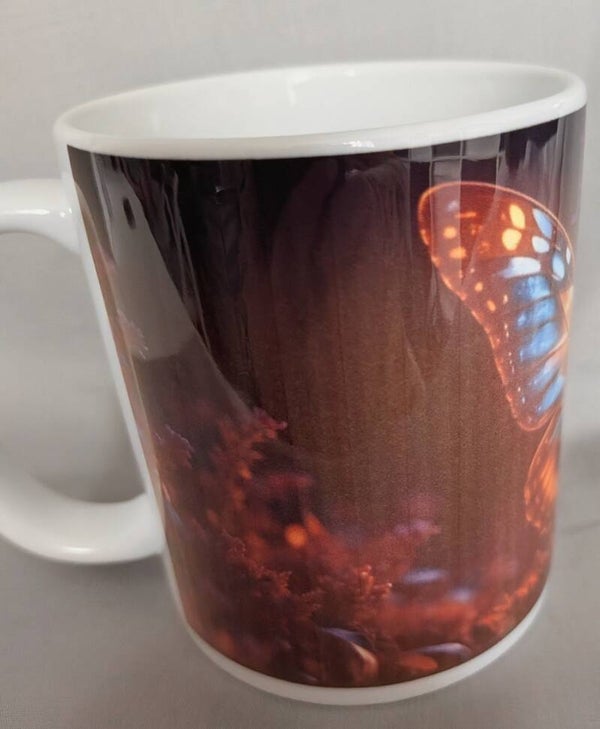 Butterfly mug designs