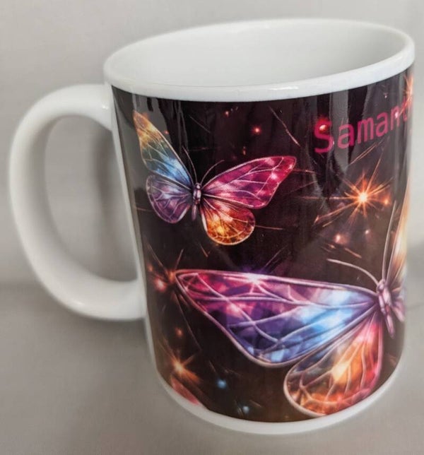 Holographic design mugs