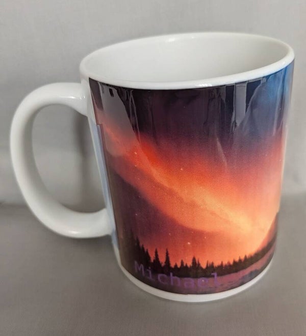 Northern Lights mug designs