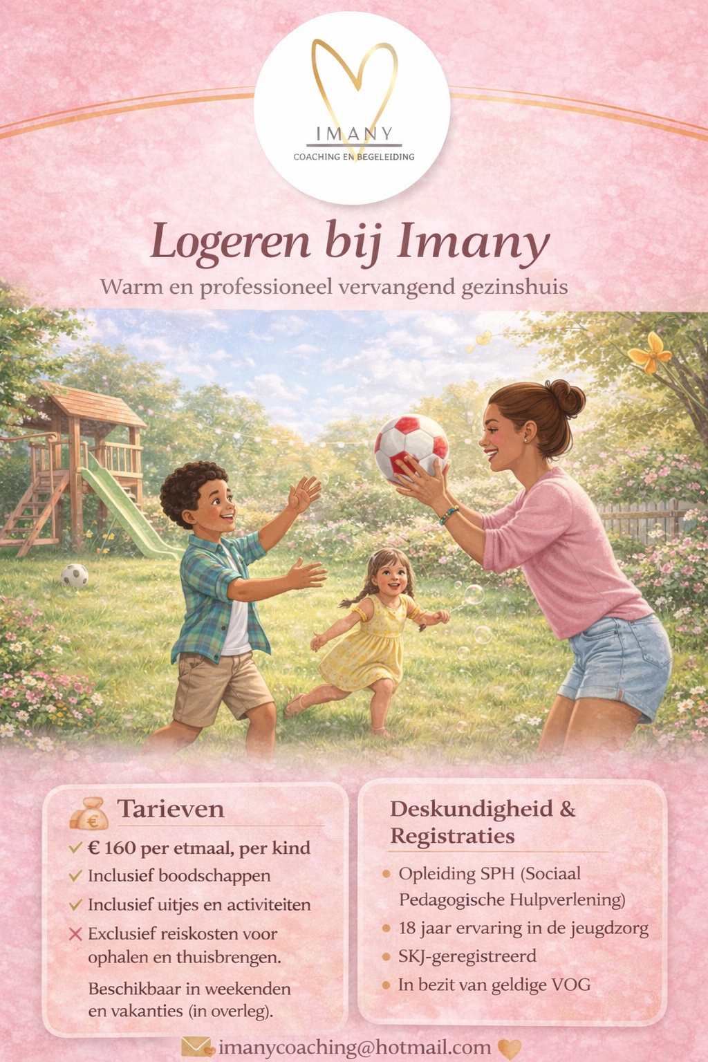 Logeren bij Imany