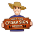 Branson Cedar Signs