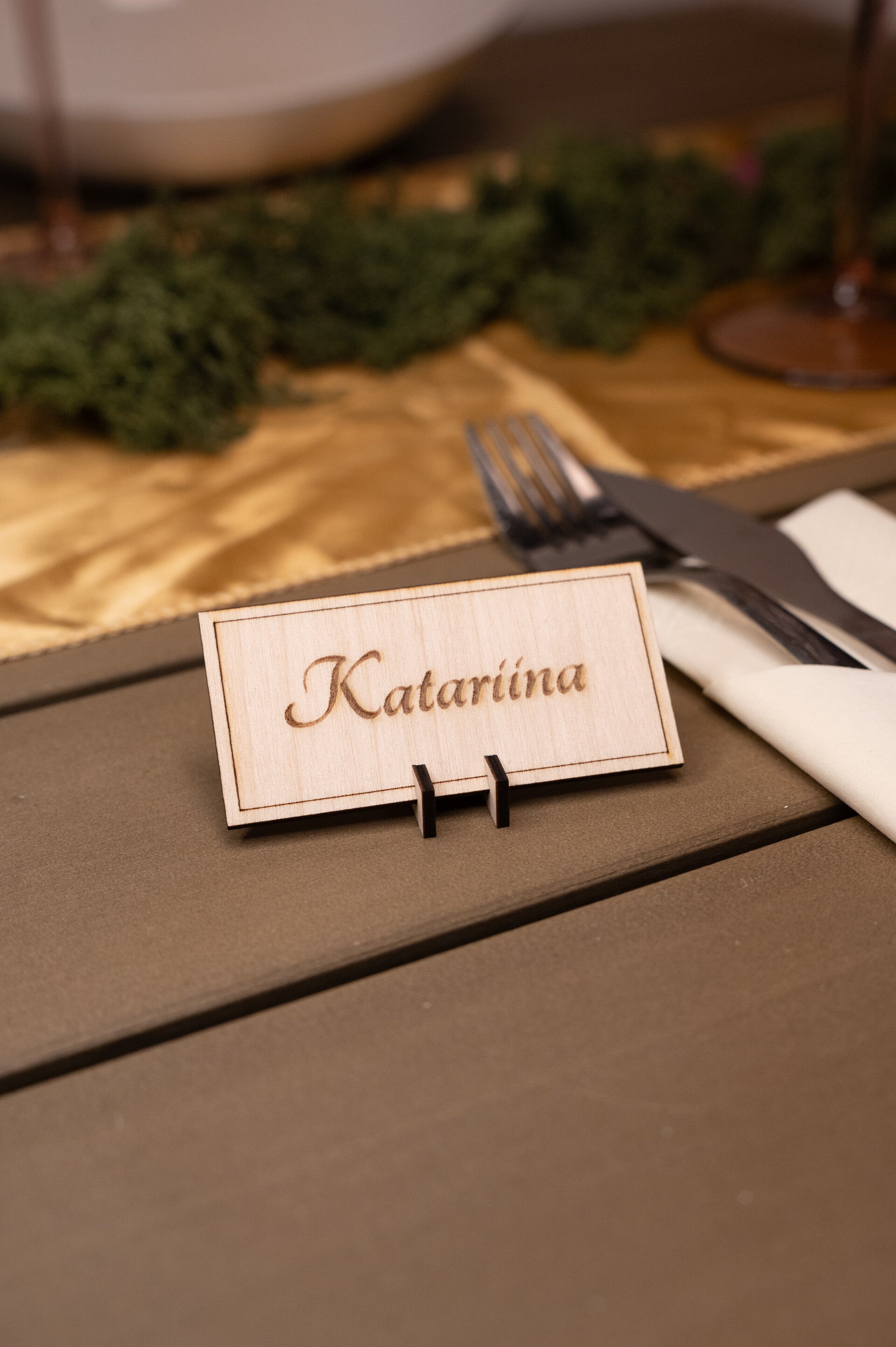 Puinen paikkakortti - Suorakulmio