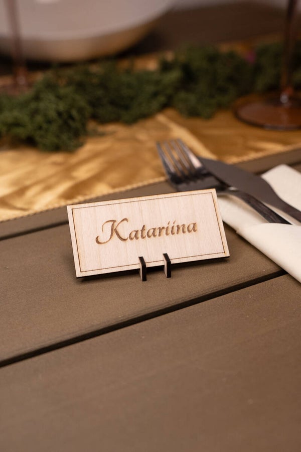 Puinen paikkakortti - Suorakulmio