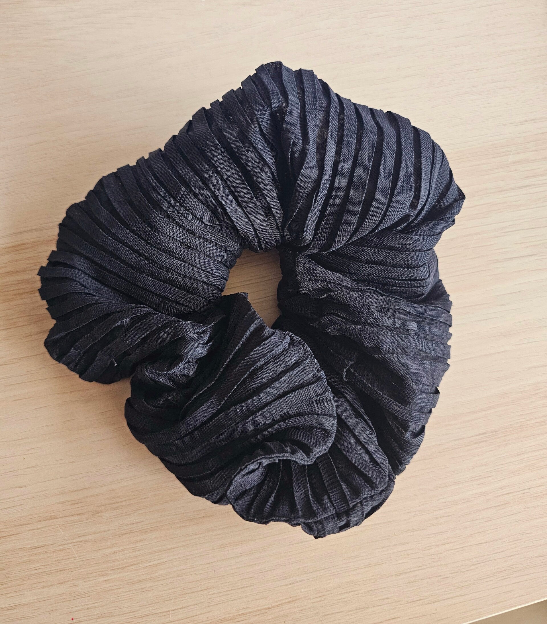 XL scrunchie zwart