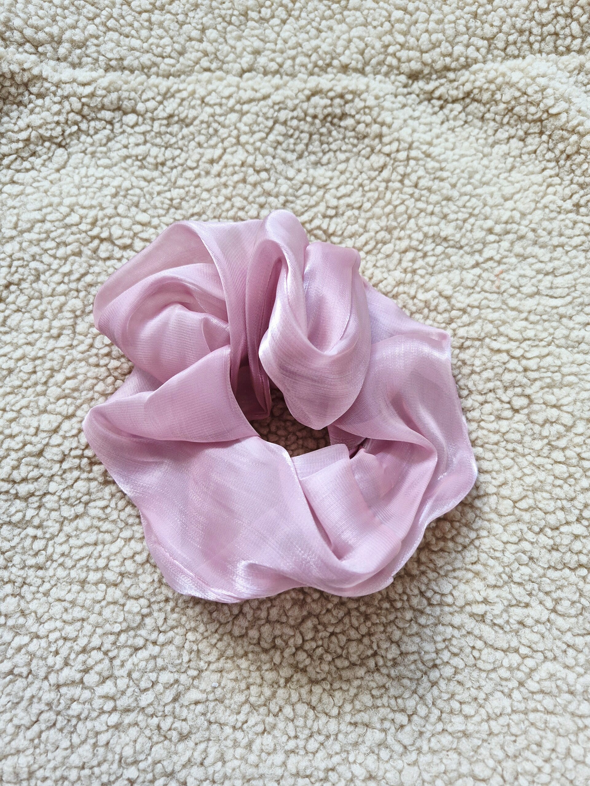 XL scrunchie roze