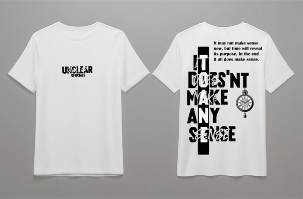 It Does Make Sense T-shirt - White
