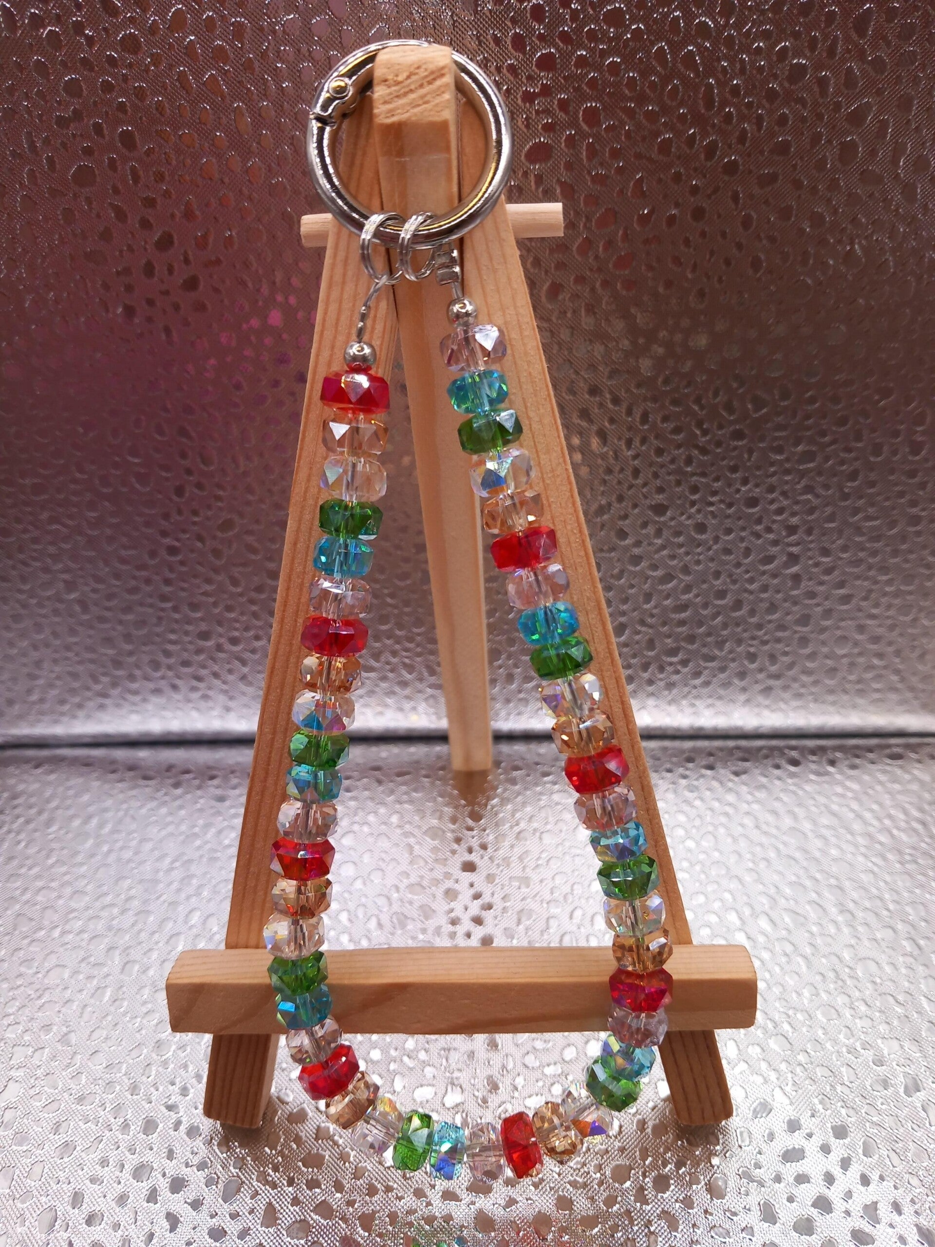 ✨ Sprankelende kristallen telefoonkoord