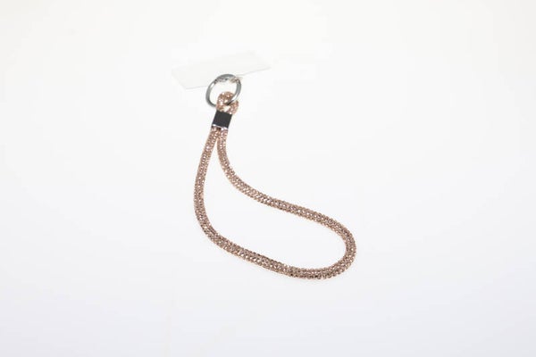 Telefoonkoord middel 23 cm goud