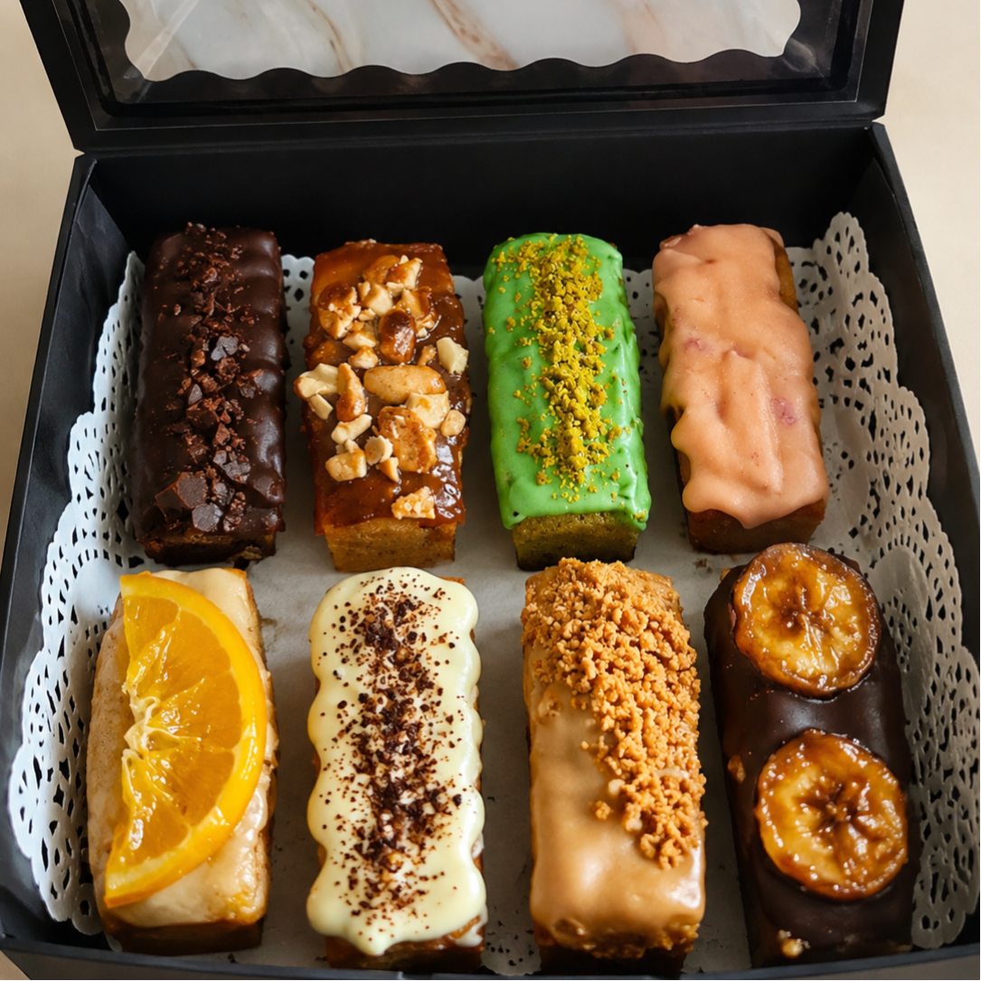 Box Financiers Fourrés & Glaçage Gourmand