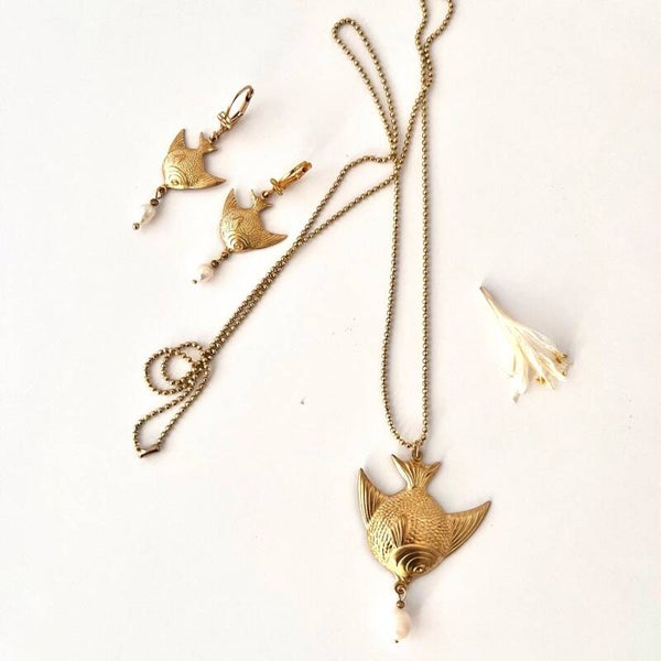 Fish Necklace 03CS