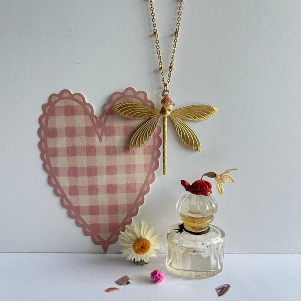 Dragonfly XL Necklace 03CS