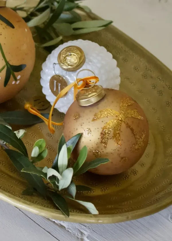 De Weldaad Glazen Kerstbal