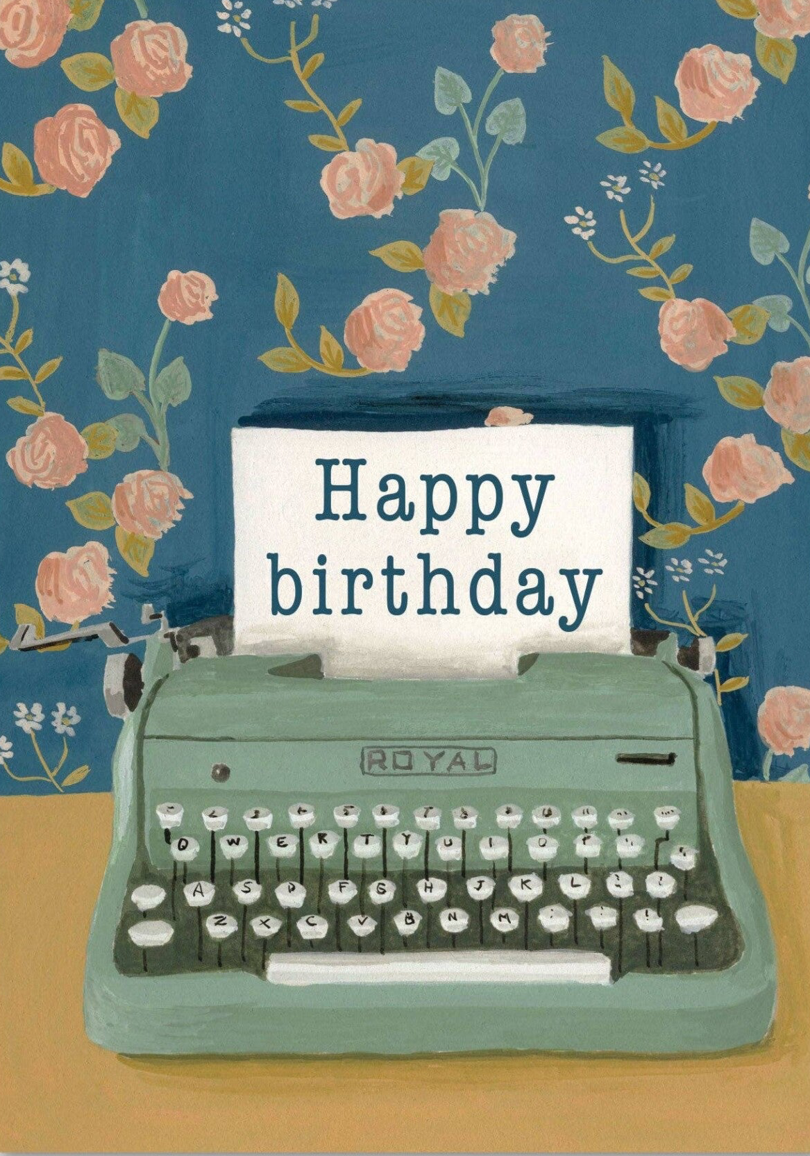 Postcard Mélanie Voituriez "Happy Birthday"