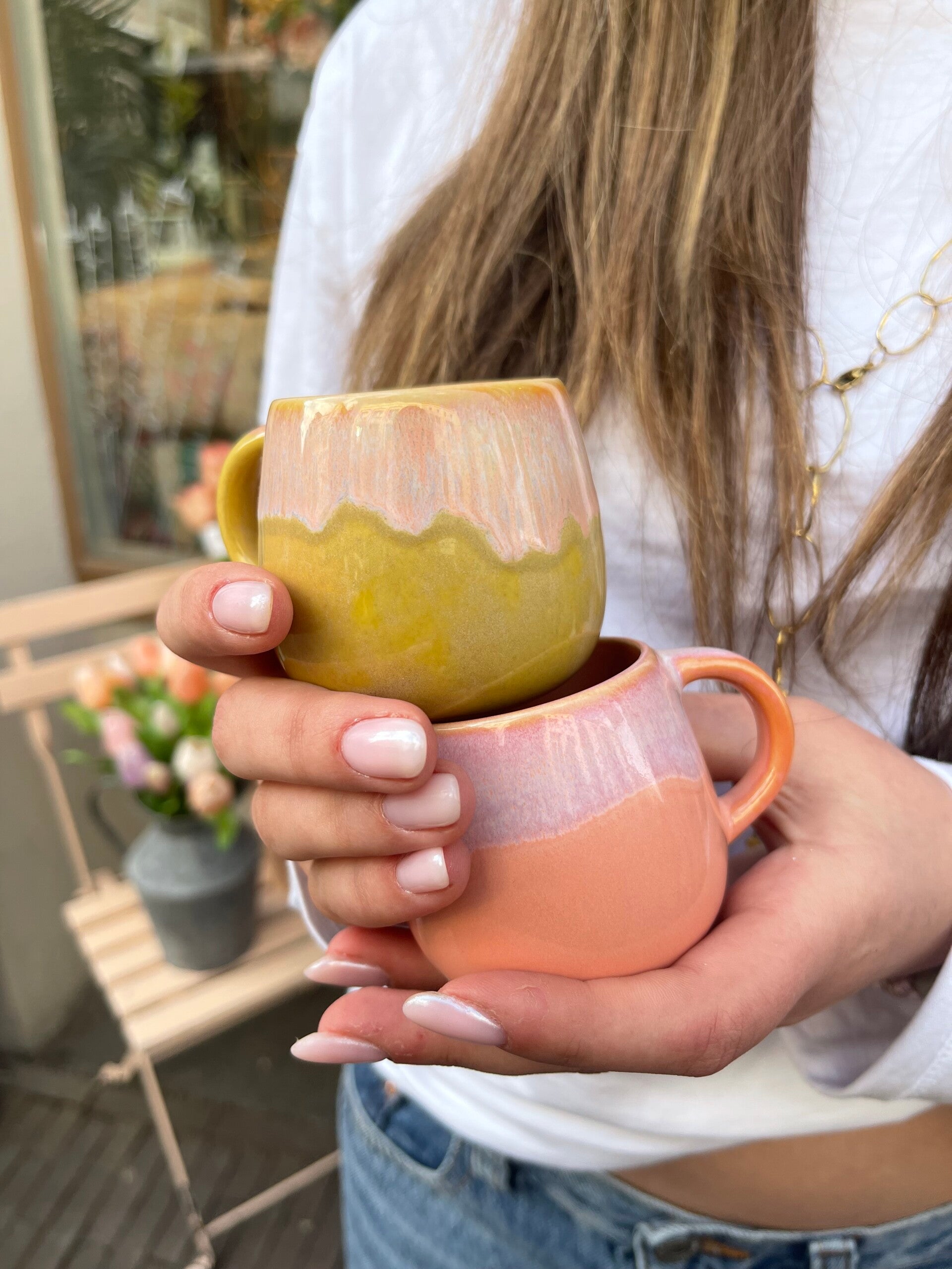 Espresso mokjes met oor