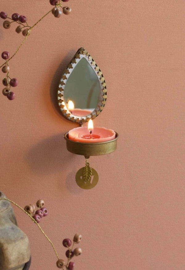 De Weldaad Muur Waxinehouder
