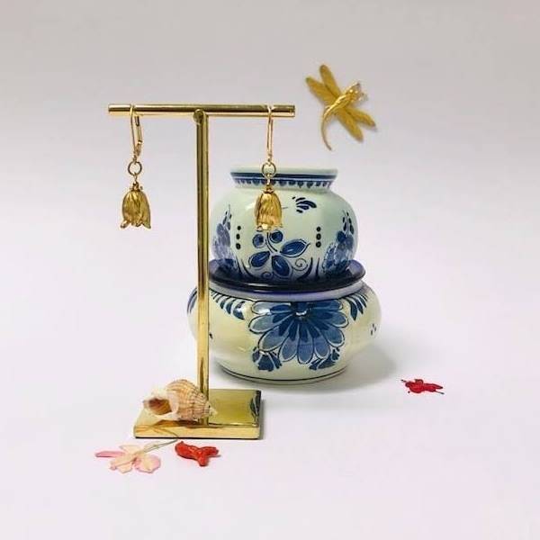 O3CS Earrings "Tulip"