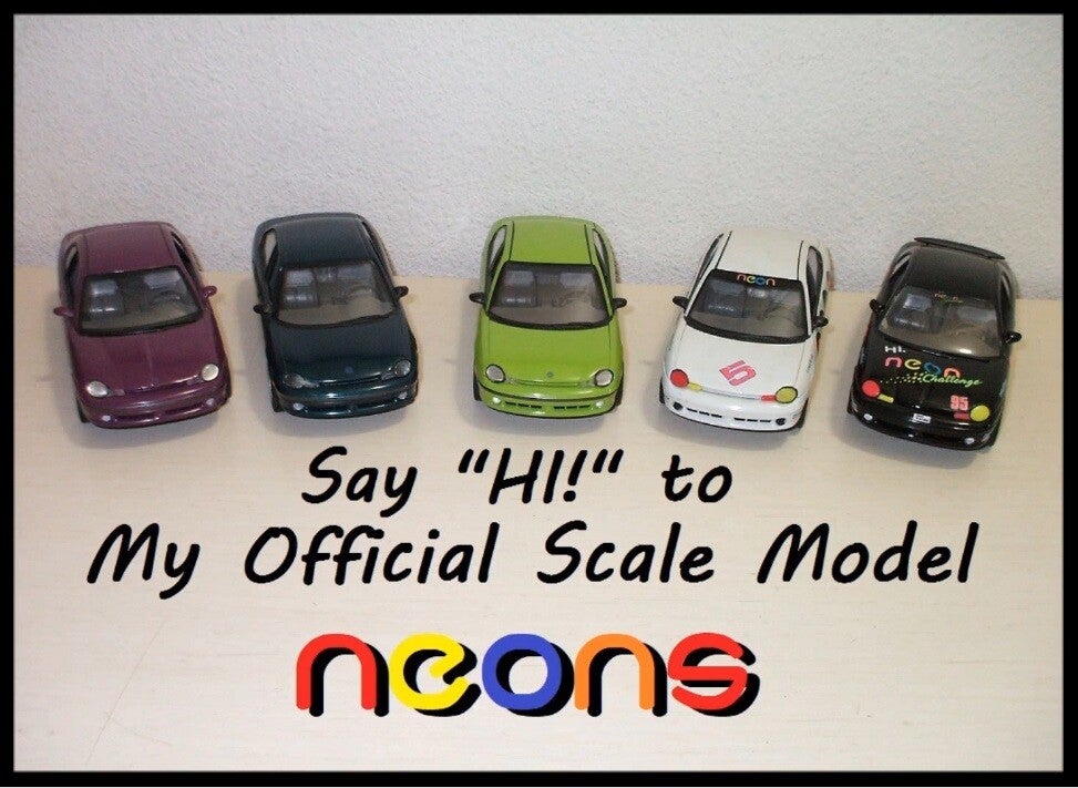 My Dodge Neon Scale Models