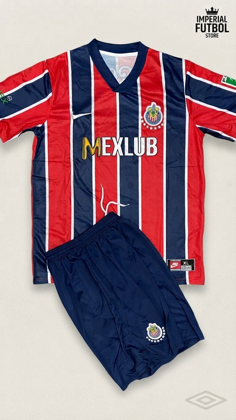 UNIFORME GUADALAJARA OLDIES VISITANT ¨REPLICA¨1 PIEZA
