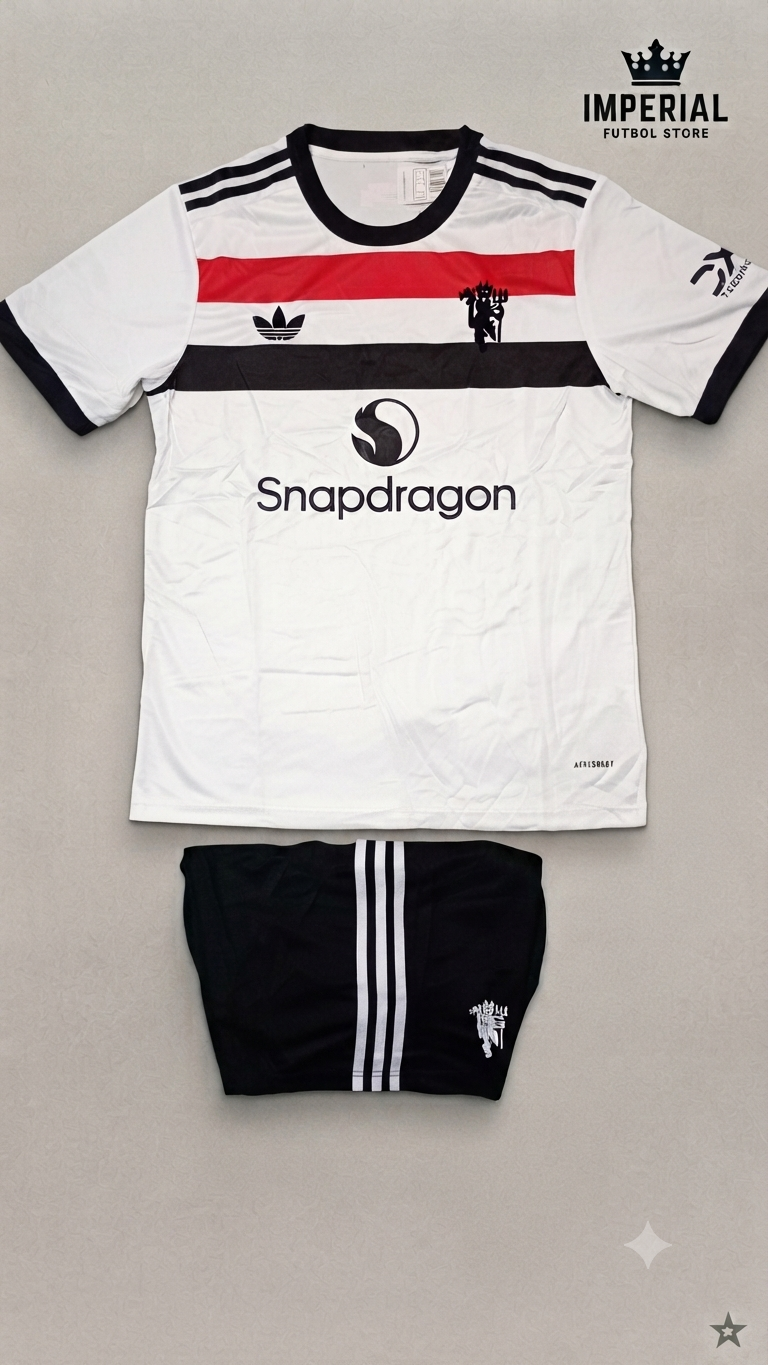 UNIFORME MANCHESTER UNITED VISITA (REPLICA) 1 PIEZA
