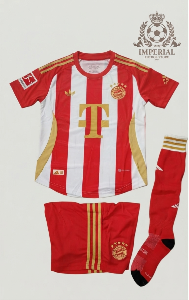 UNIFORME BAYERN MÚNICH LOCAL ¨REPLICA¨1 PIEZA