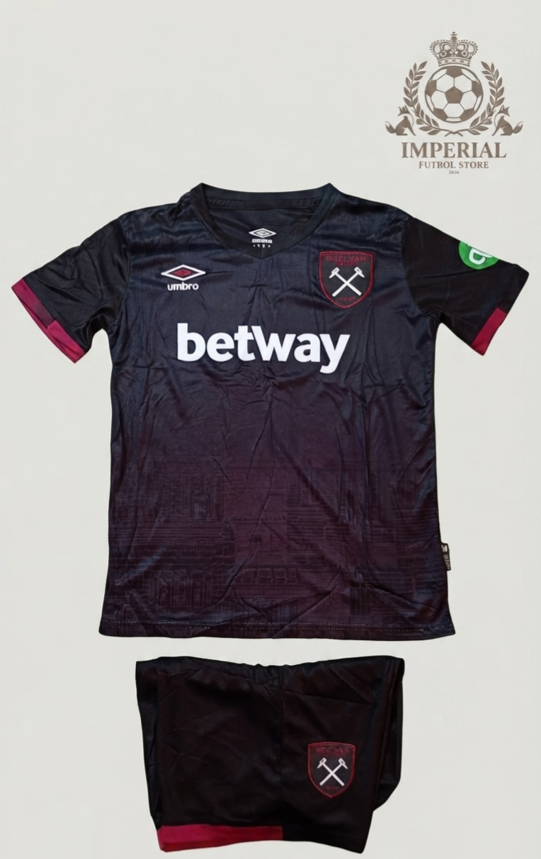 UNIFORME WEST HAM VISITANTE ¨REPLICA¨1 PIEZA