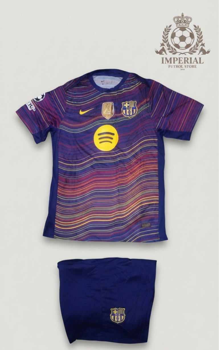 UNIFORME BARCELONA ALTERNATIVO ¨REPLICA¨1 PIEZA