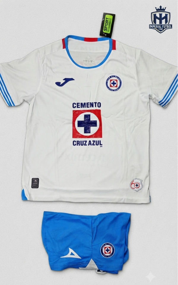 UNIFORME CRUZ AZUL VISITANTE ¨REPLICA¨1PZA