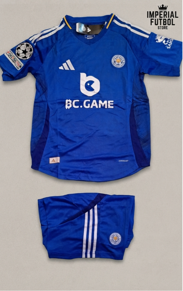 UNIFORME LEICESTER CITY LOCAL ¨REPLICA¨ 1 PIEZA