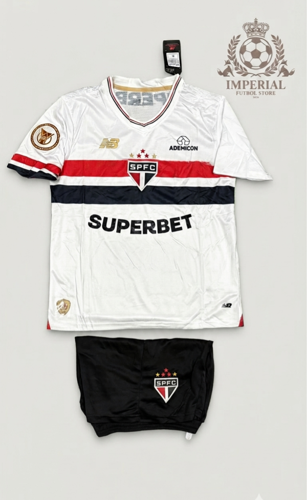 UNIFORME SAO PAULO VISITANTE ¨REPLICA¨1 PIEZA