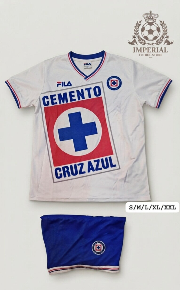 UNIFORME CRUZ AZUL VISITANTE OLDIES ¨REPLICA¨1 PIEZA