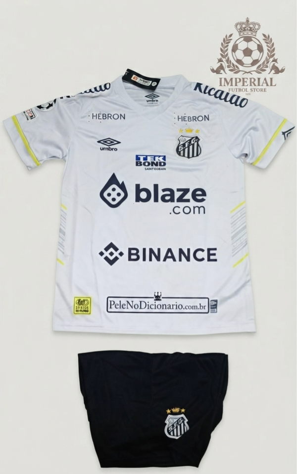 UNIFORME SANTOS DE BRASIL VISITANTE ¨REPLICA¨1 PIEZA