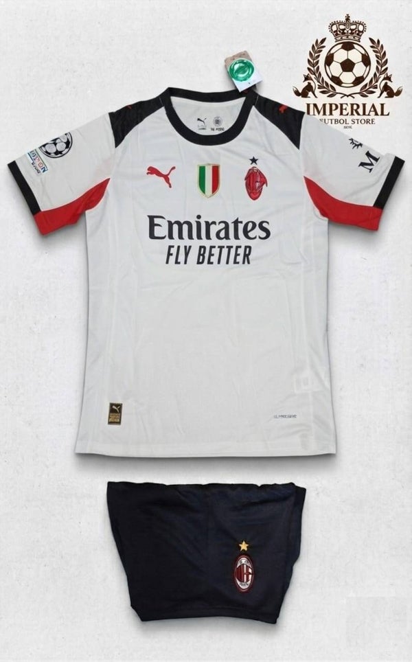 UNIFORME AC. MILAN VISITA ¨REPLICA¨ 1 PIEZA
