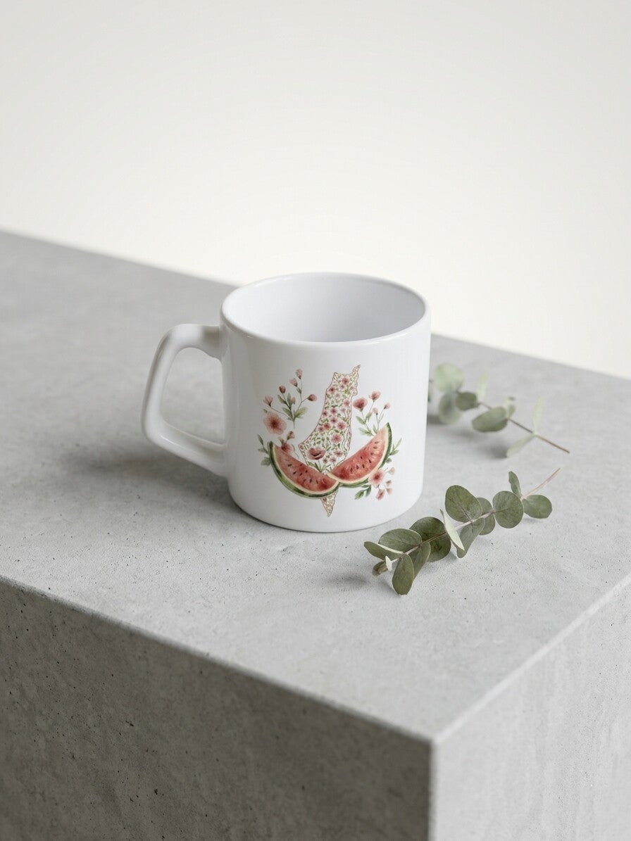 Mok | Palestina met watermeloenen