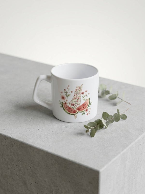 Mok | Palestina met watermeloenen