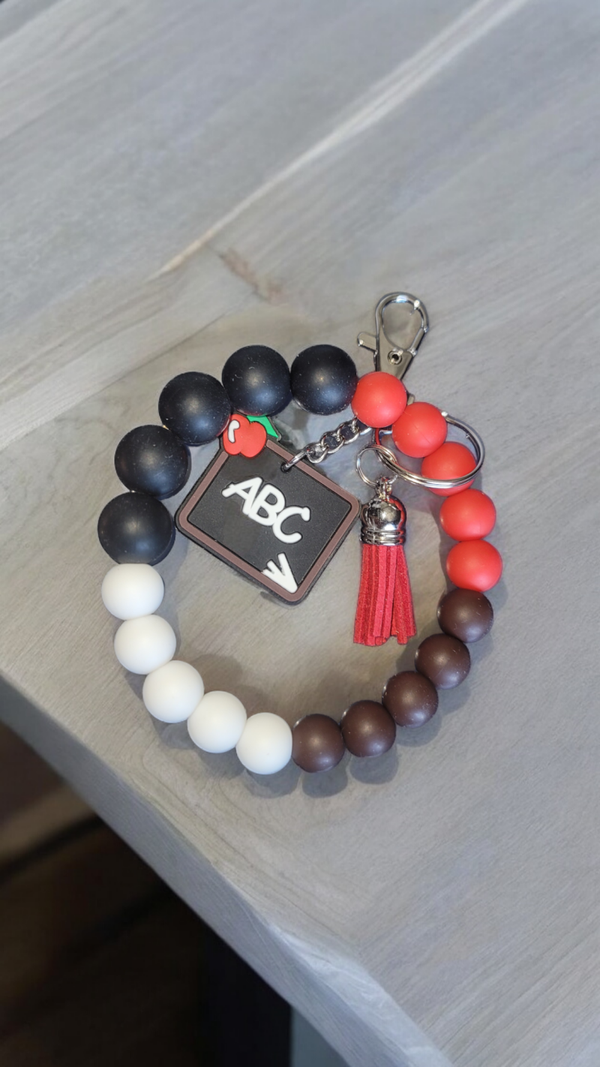 Teacher Keychain Wristlet