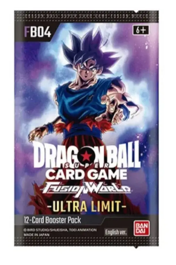 Dragon Ball Super Fusion World Ultra Limit FB04 - Booster (englisch)